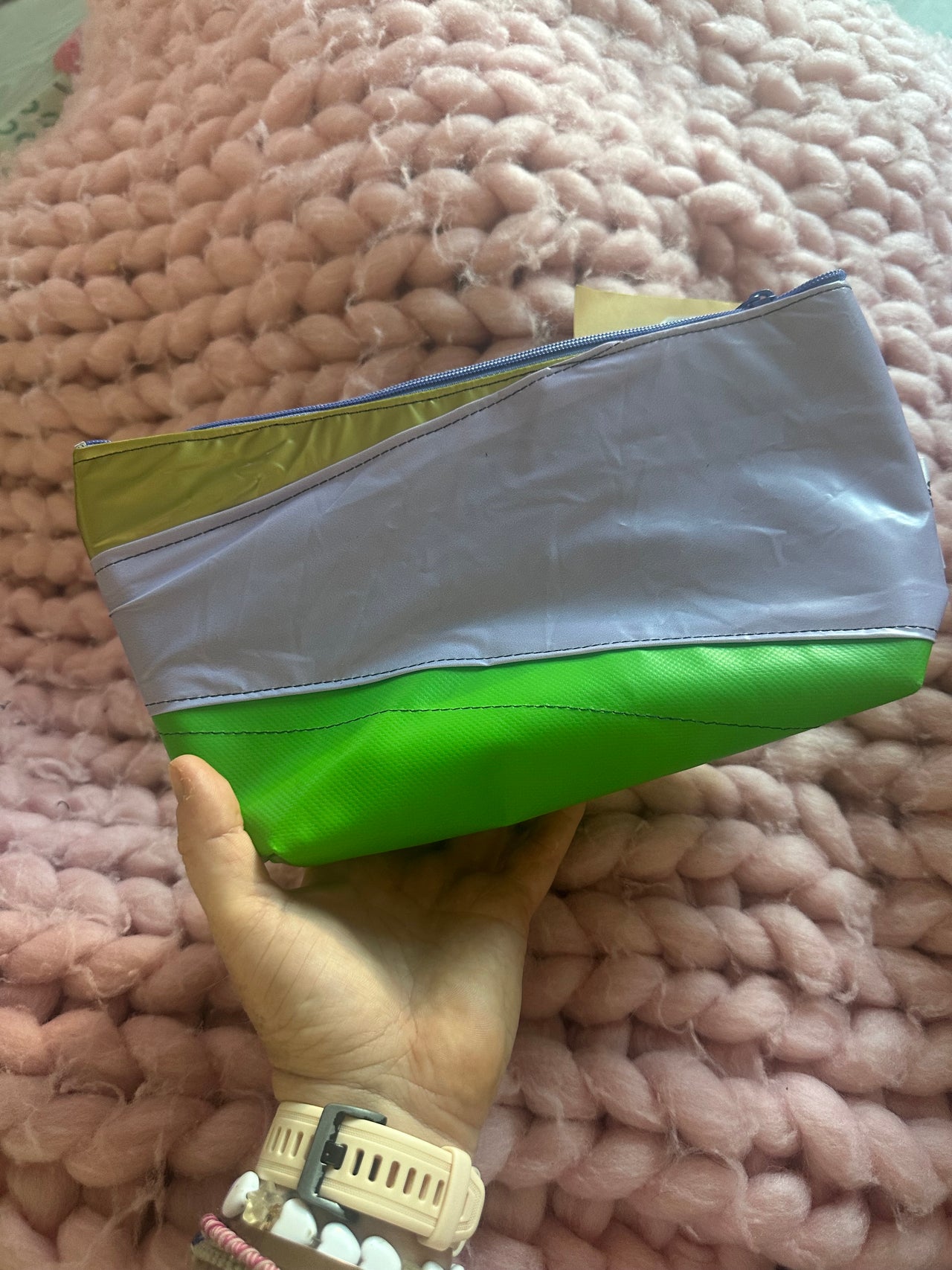 I once was Offcuts of Inflatables - Boxy Pouch