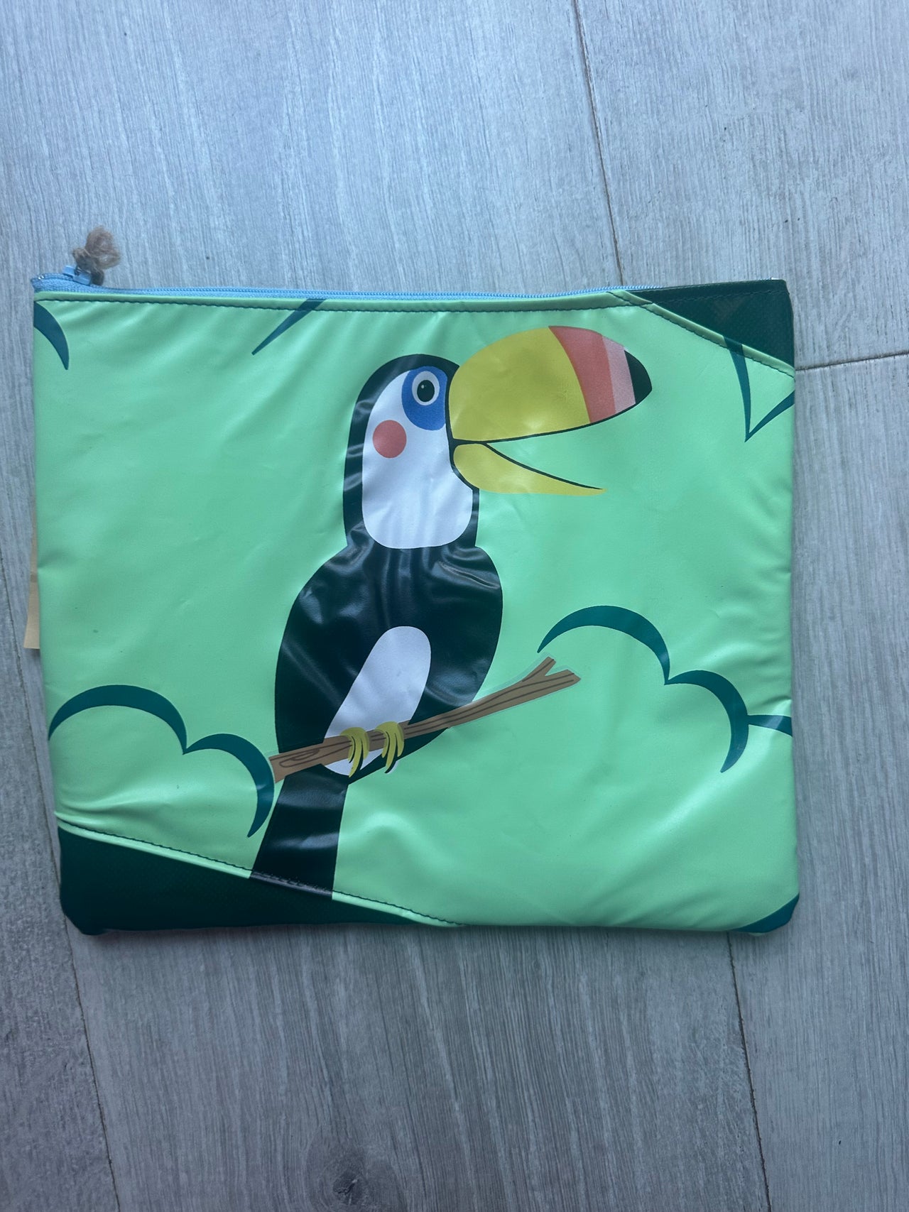 I used to be an Inflatable and Canopy Offcuts - Large Pouch - Toucan