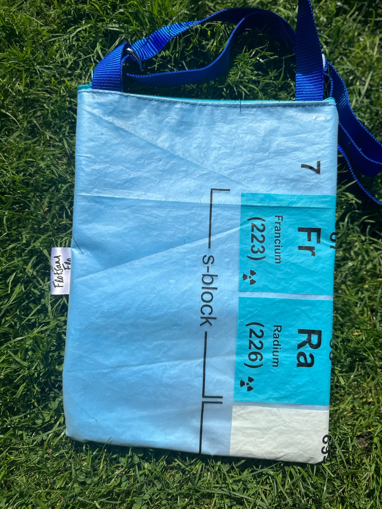 I used to be a Banner and Periodic Table Shower Curtain - Cross body bag
