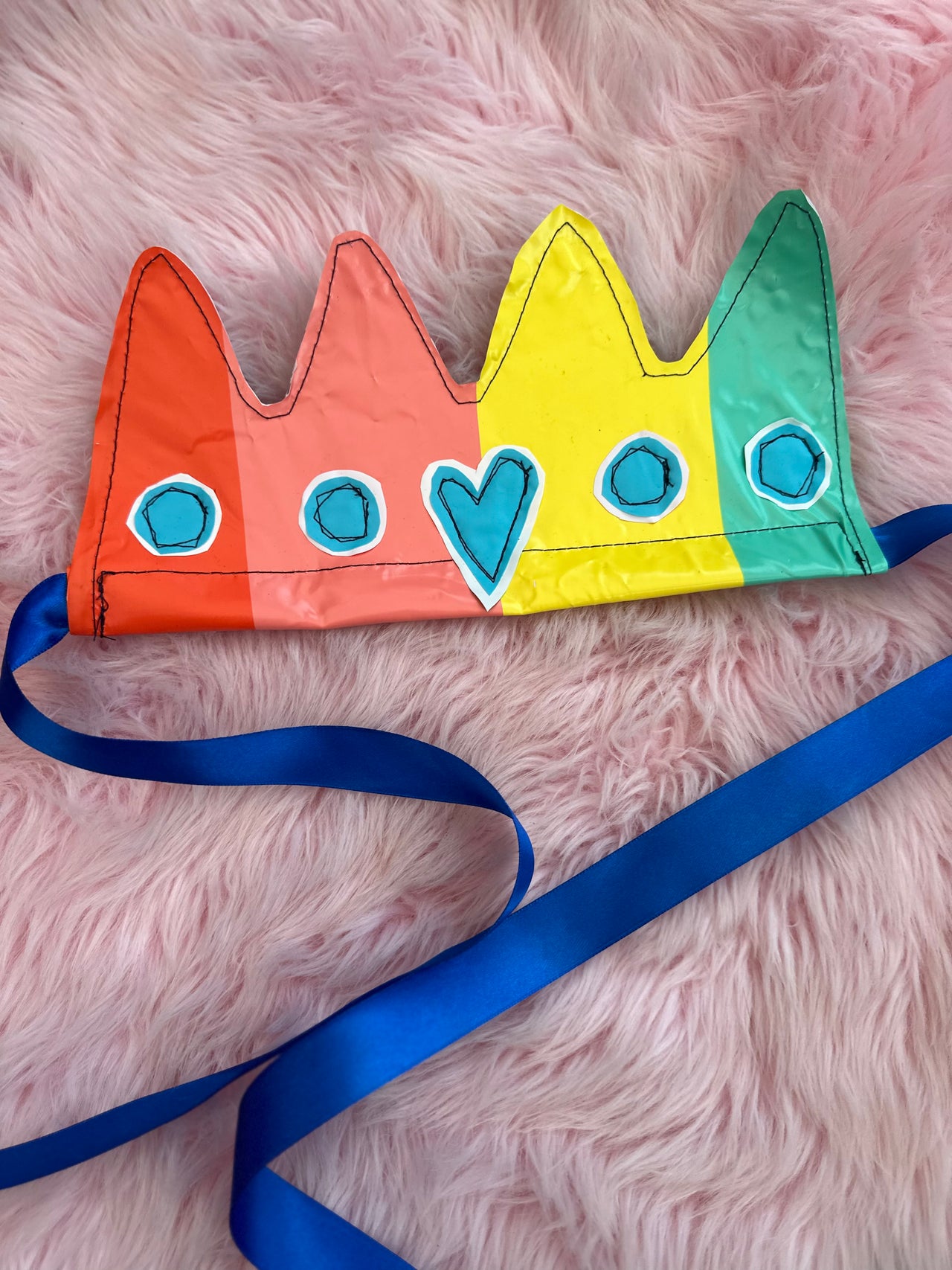 I used to be a broken Inflatable and Banner - Rainbow Crown