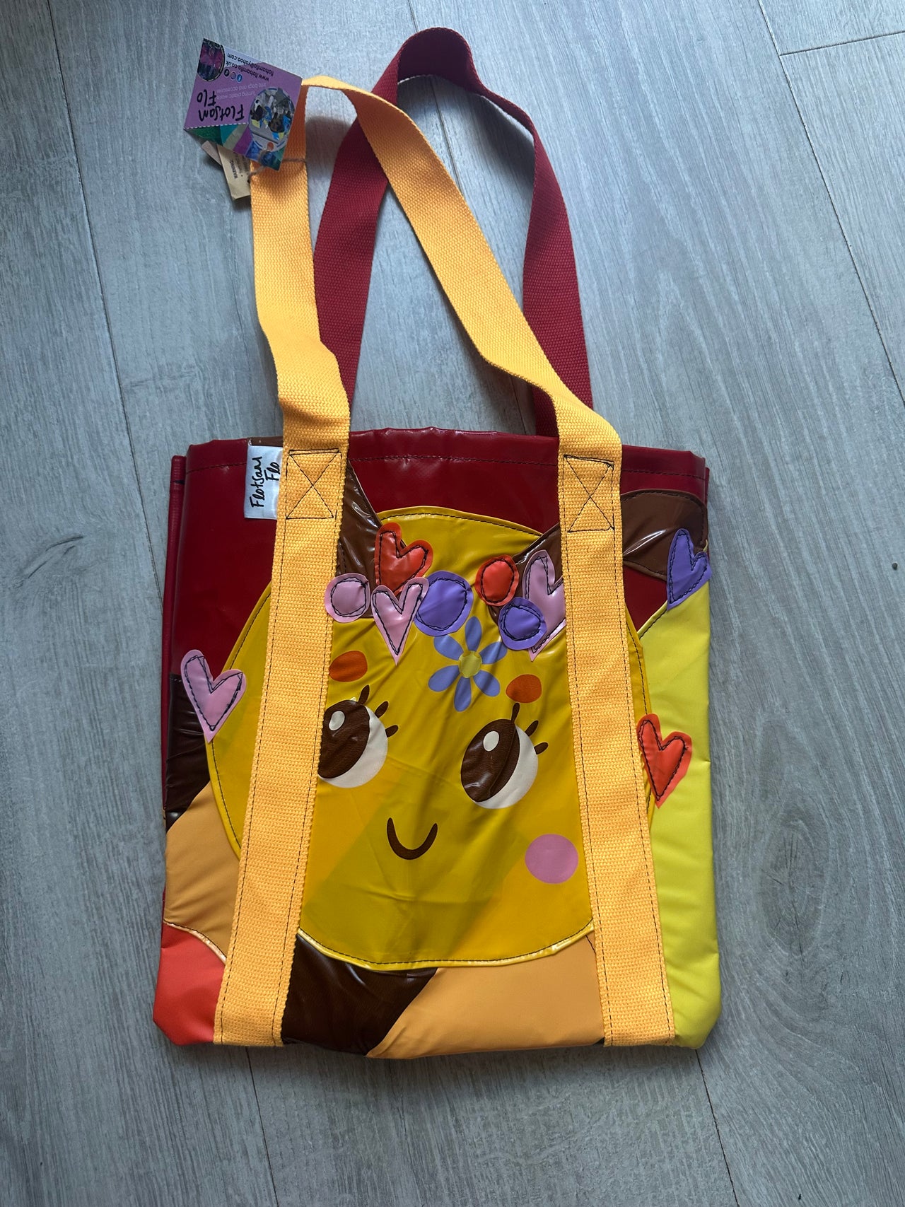 I used to be off cuts of canopy and Inflatable - Adult’s Tote Bag - Bee Design
