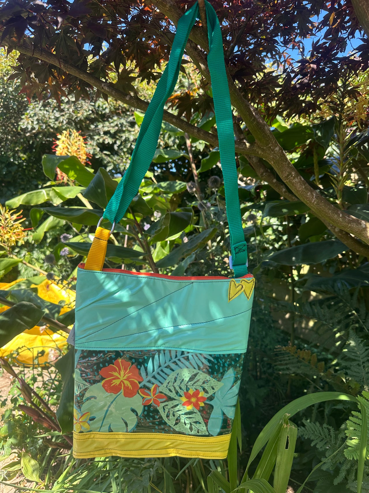 I used to be Offcuts of Canopy and Inflatable  - Cross Body Bag