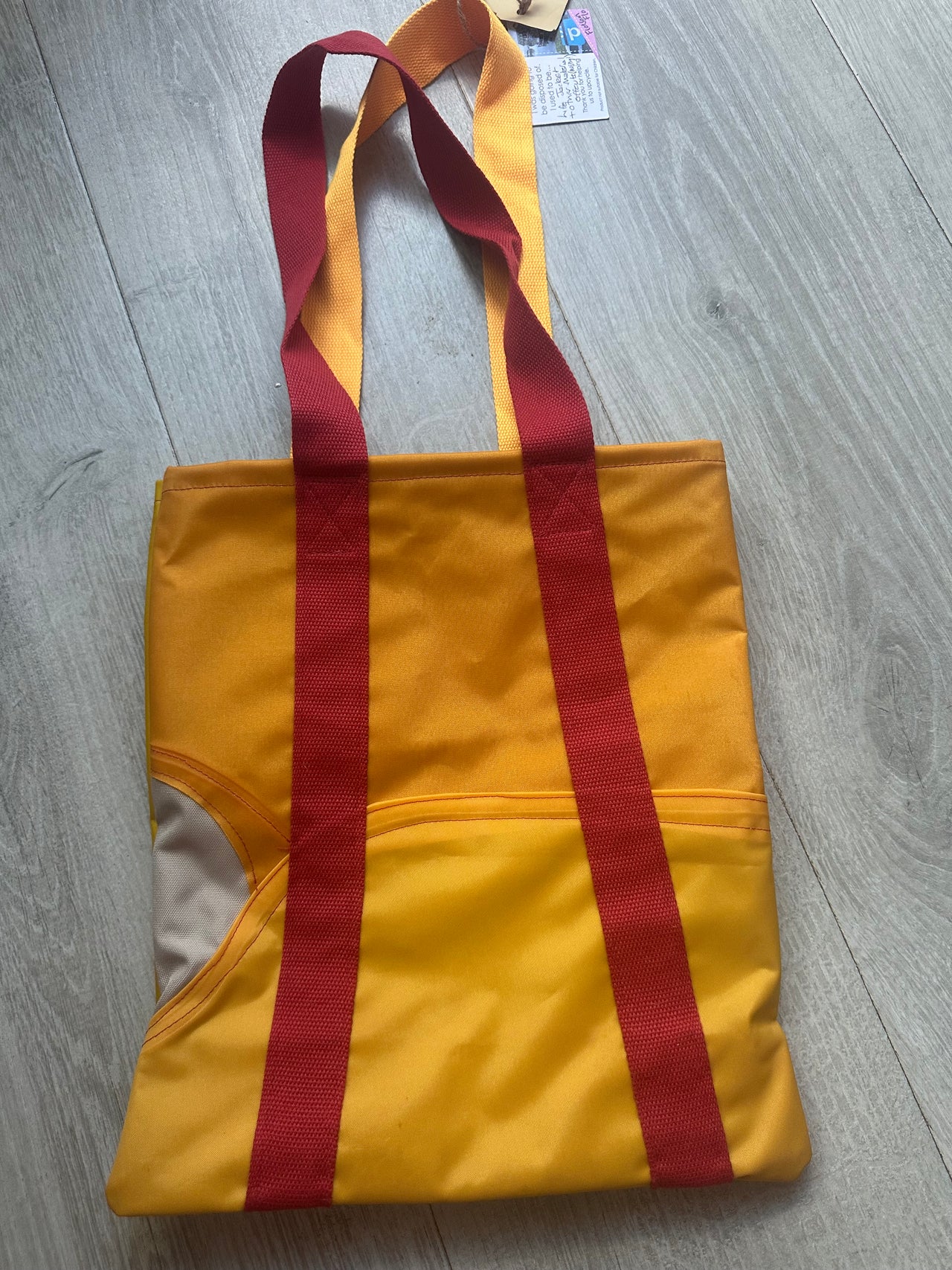 I used to be a Life Jackets and other material offcuts - Adult’s Tote Bag
