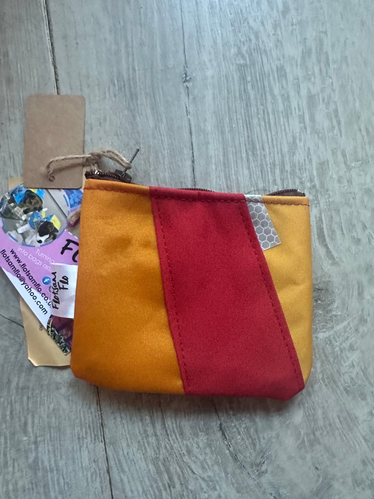 I used to be a Life Jacket and other Offcuts -  Coin purse