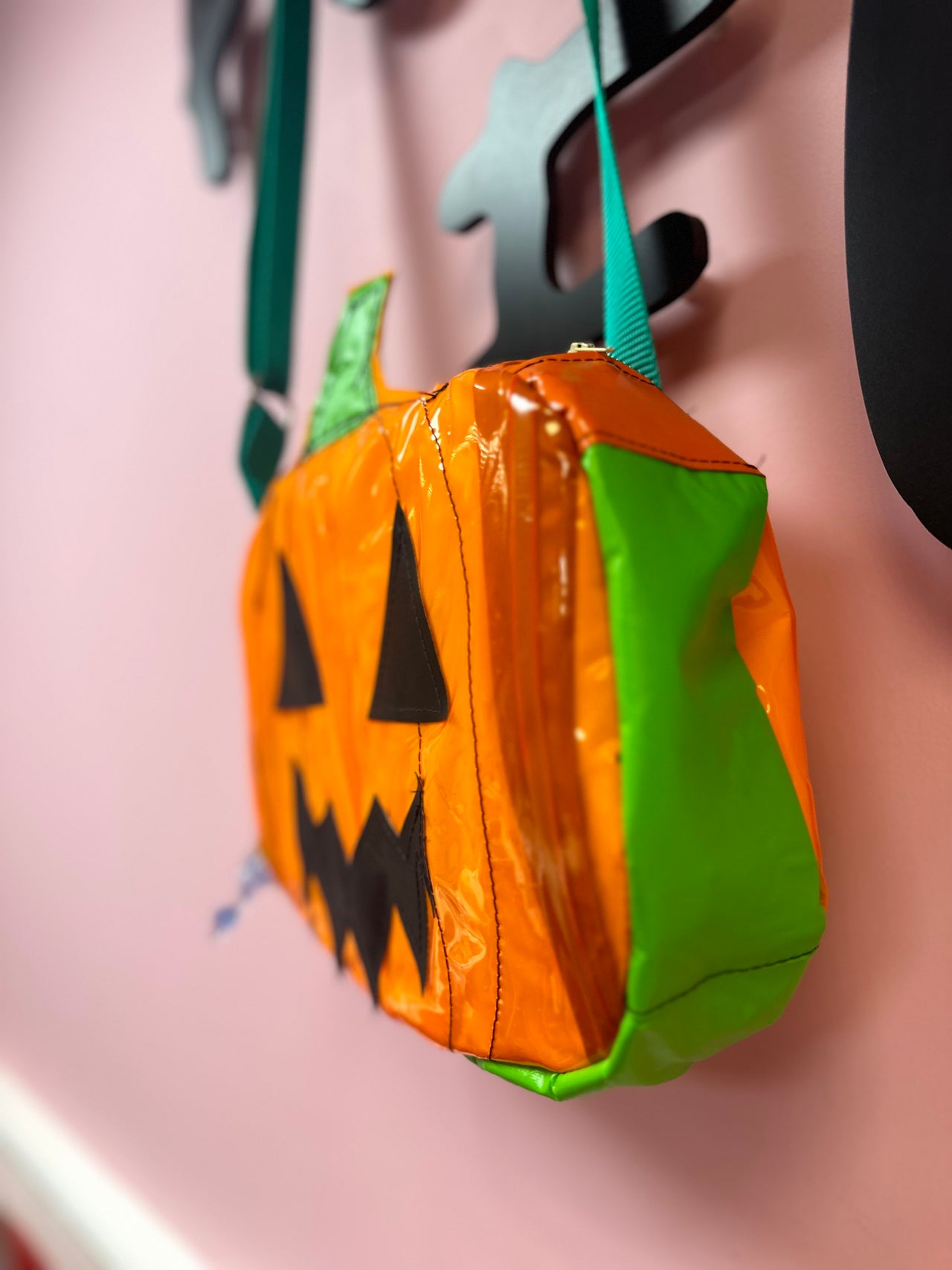 HALLOWEEN SPECIAL! I used to be a Banner, Broken inflatable and Off Cuts of Canopies - Pumpkin  Bag
