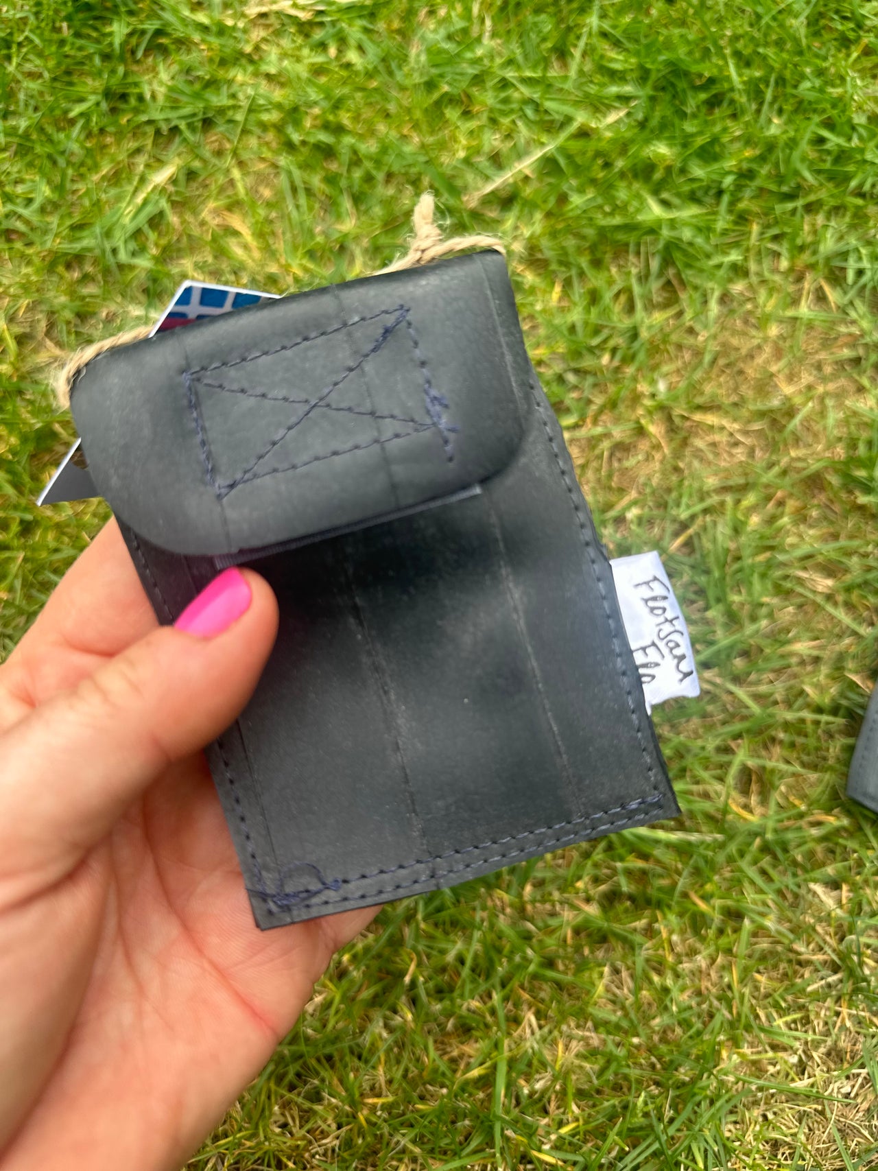I used to be a Punctured Inner Tube - Smaller pouch/coin holder
