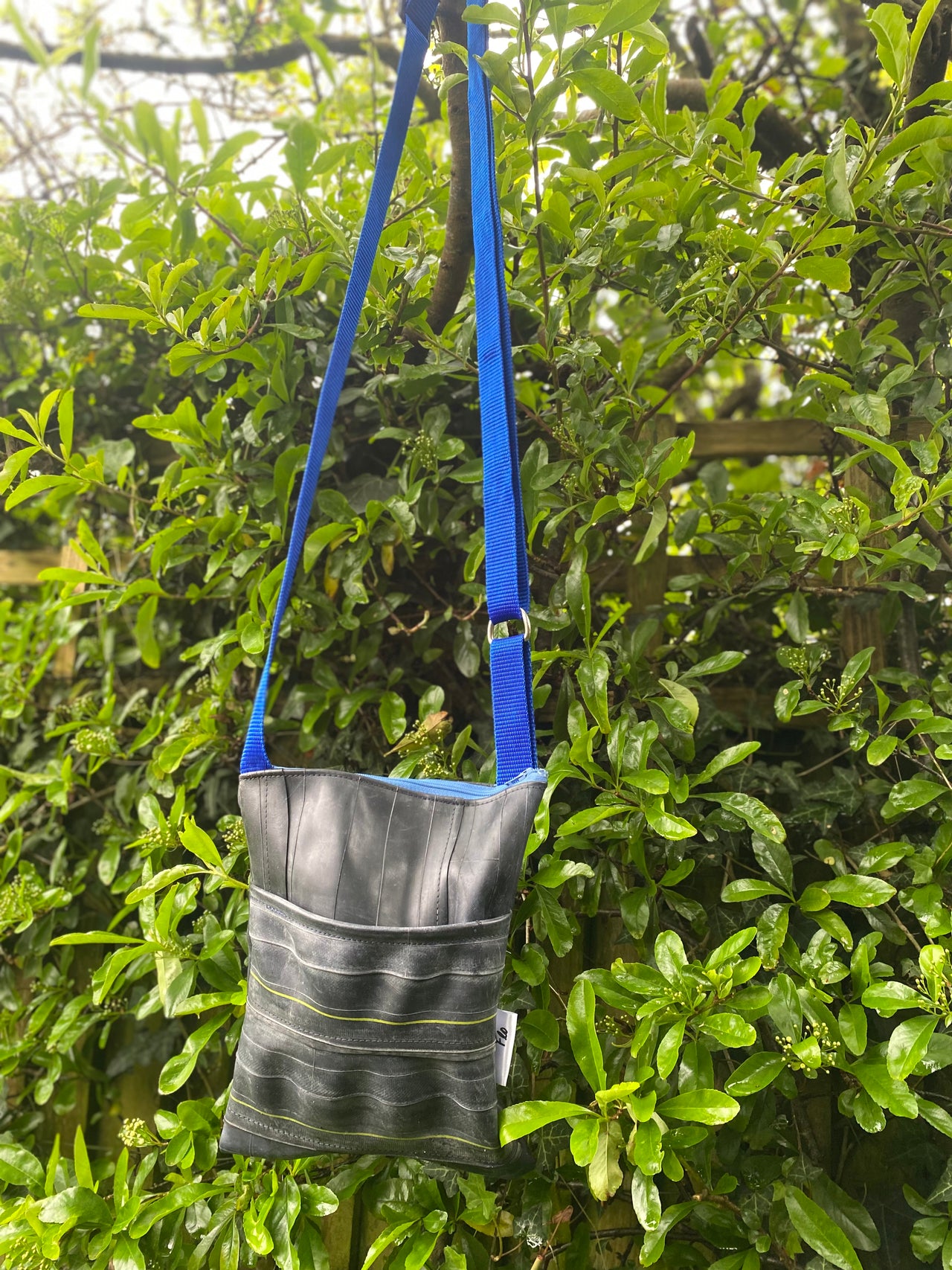 I used to be a Punctured Inner Tube - Cross body Bag